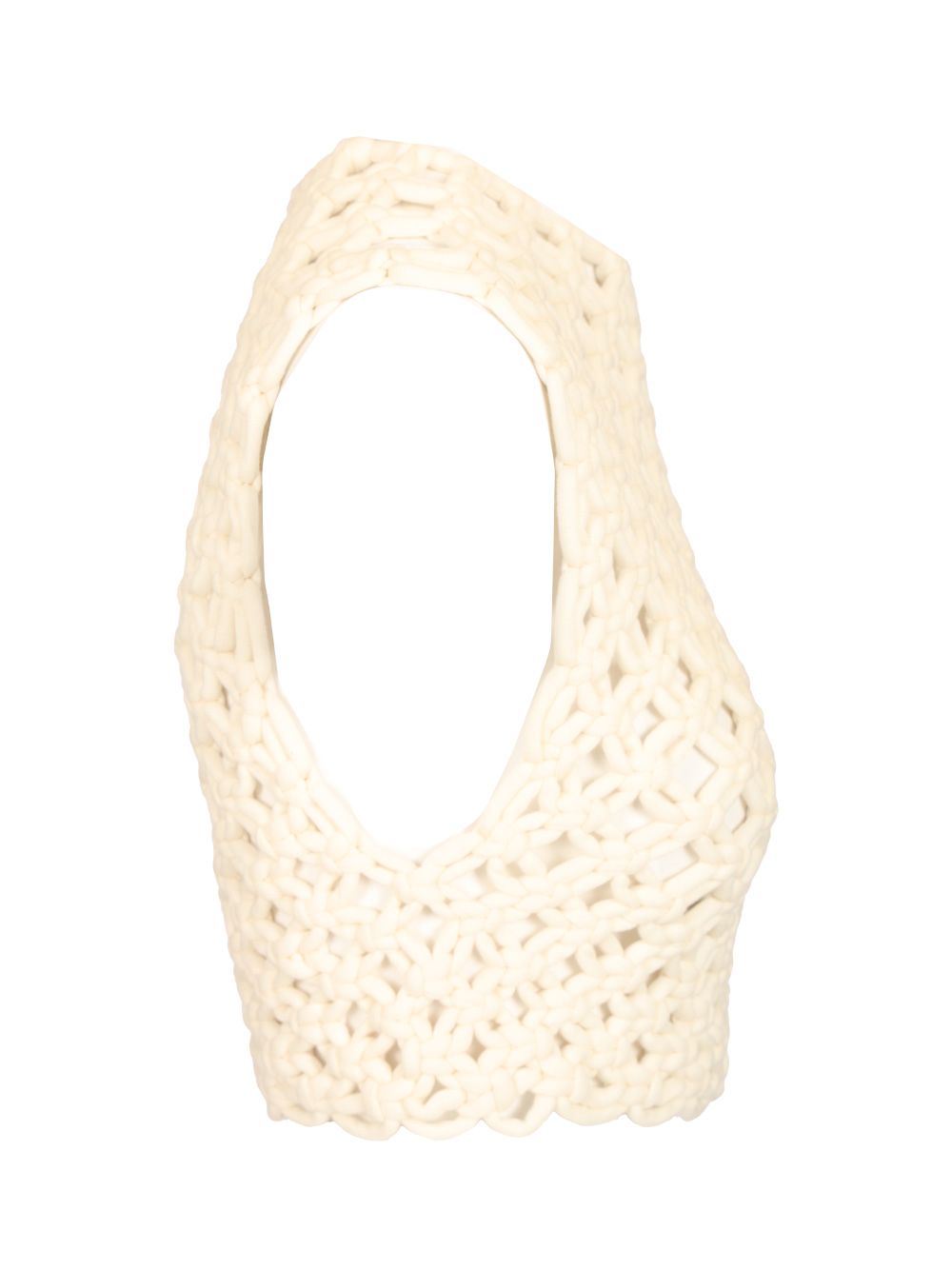 AlaÏA Knotted Top Tops - White | caa3044bf3e8bc8d97eaa8c56a5669cd8f021386