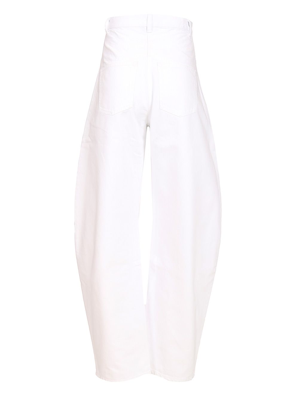 AlaÏA Rounded Jeans - White | 2565c7b2979c0432d16bbe4f6682f7081881ce0e