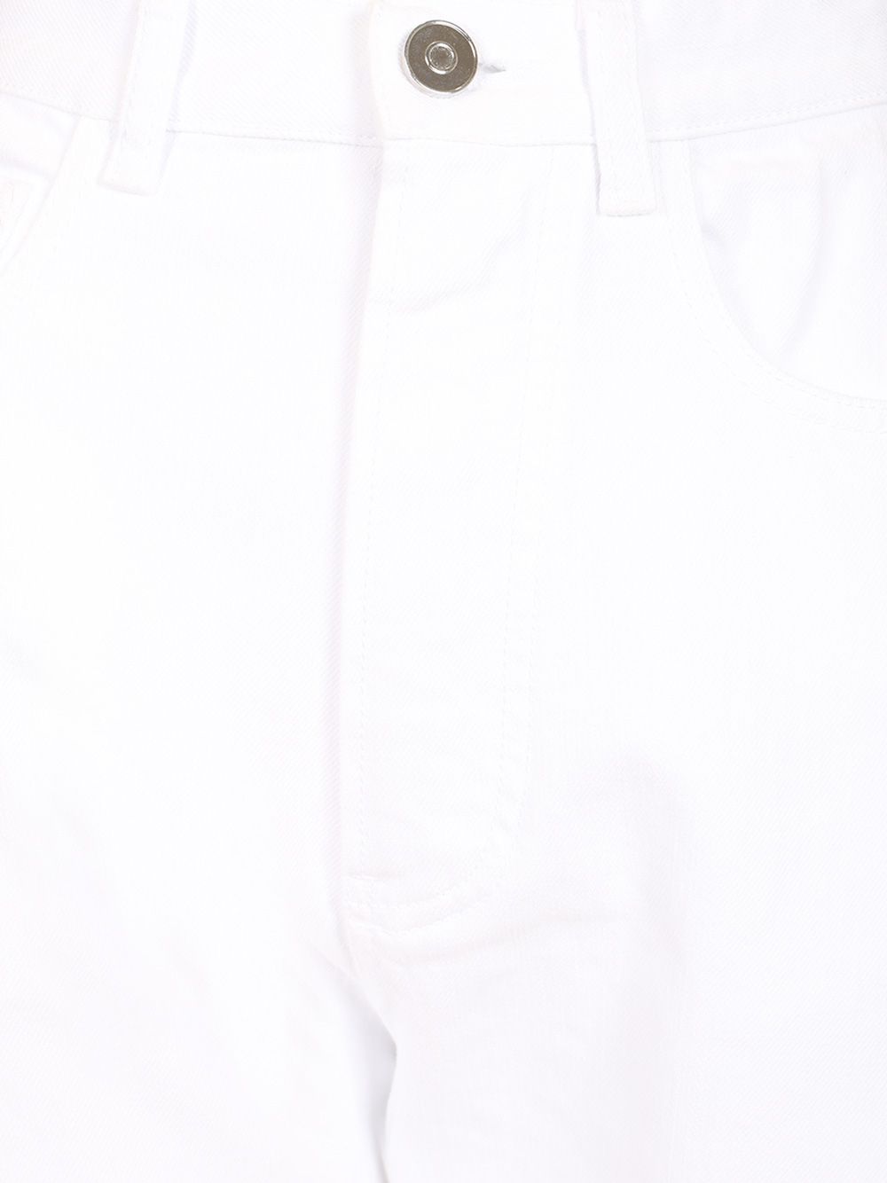 AlaÏA Rounded Jeans - White | 7c24e4cbad41acd382f12fc5fe144969c62e62ff