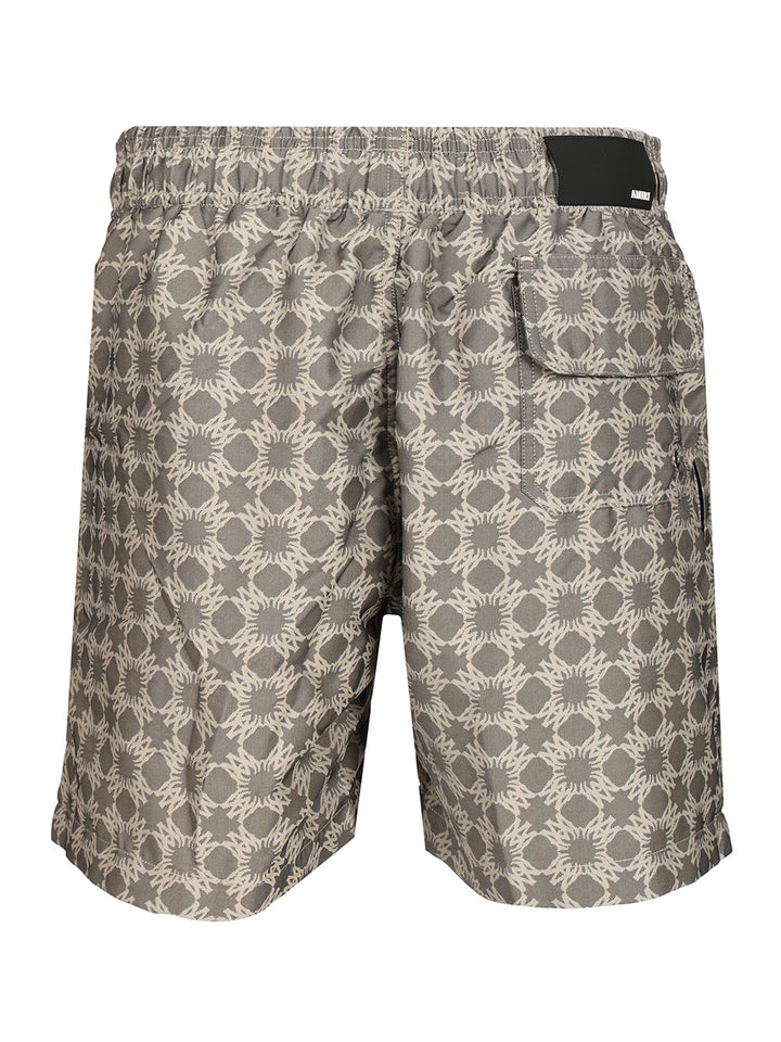 Amiri Swim Trunk Swimwear - Grey | 8b384f51fbc8f3ec9186cfafeb86916dff5ba733