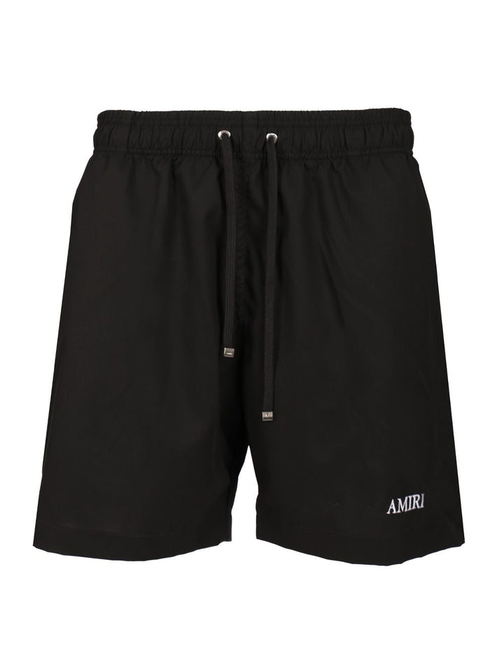 Amiri Swim Trunk Swimwear - Black | b072980e2d741ec72a11943e97b3ecc76337f813