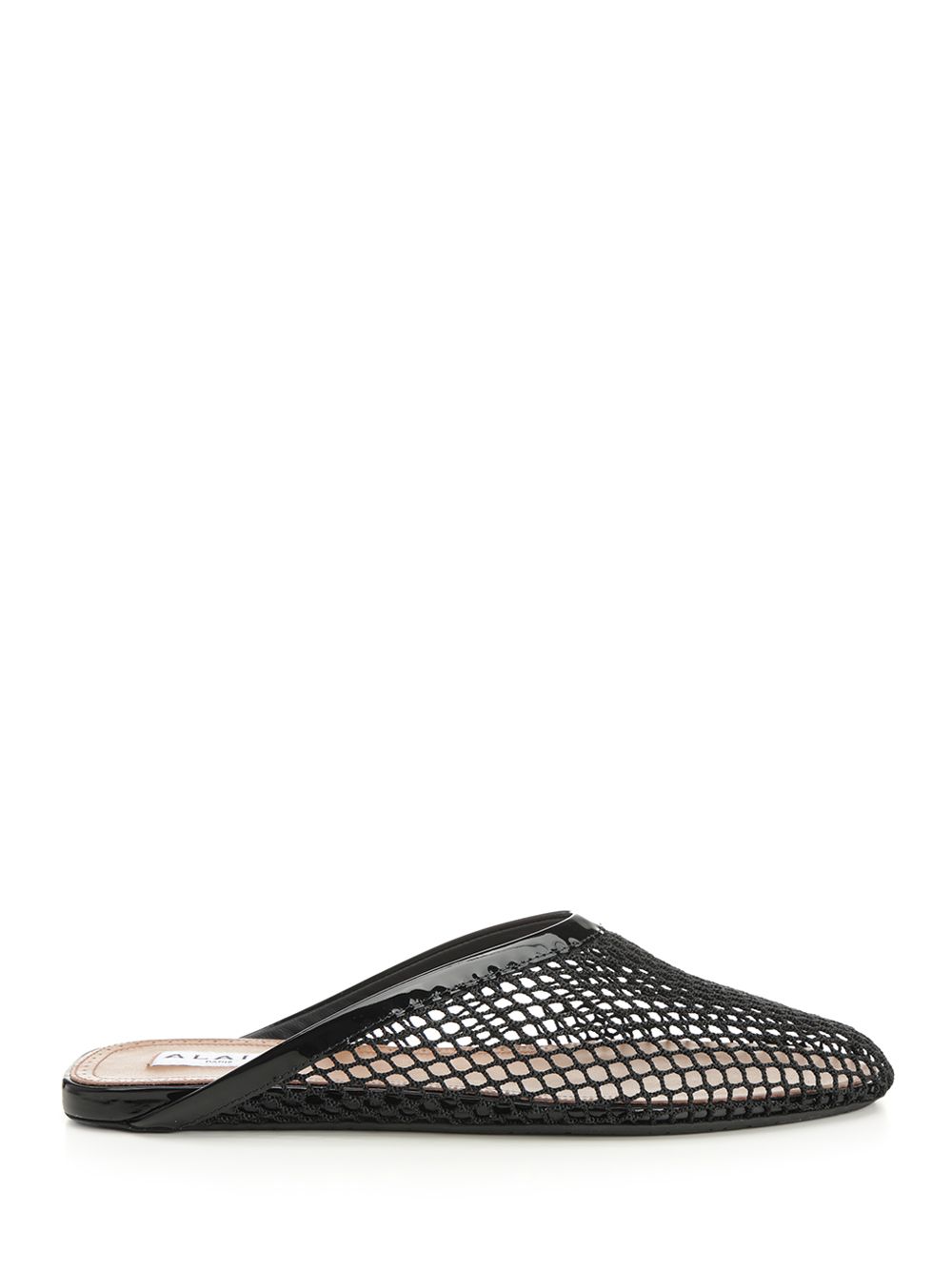 AlaÏA Mesh Flat Mule Scarpe basse - Black | 782f64edf64a075e466443f13b67eda1d5e832d7