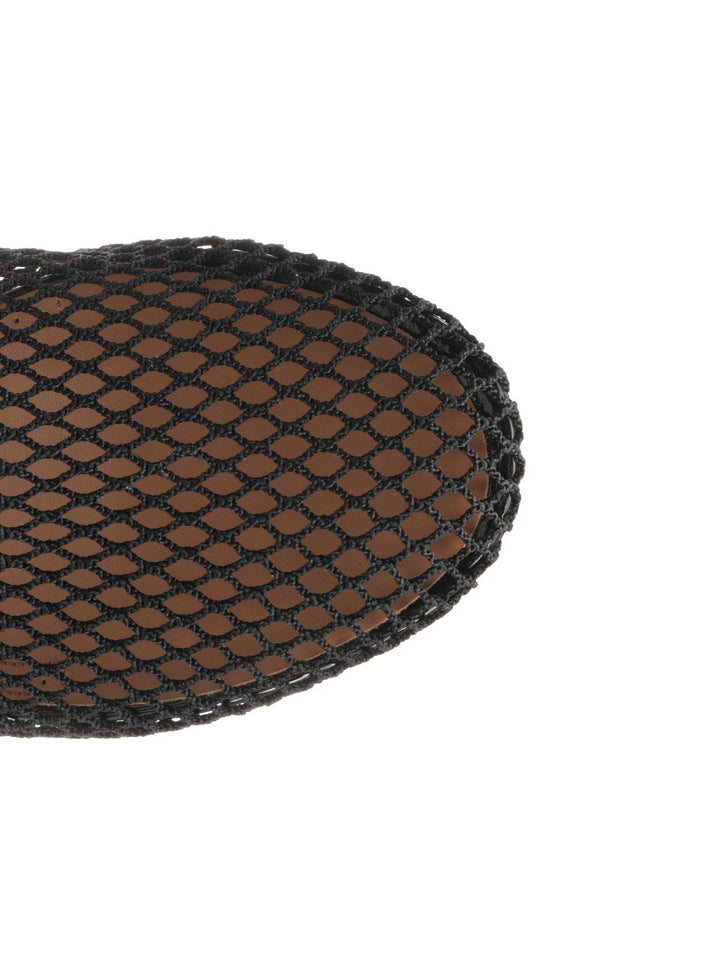 AlaÏA Mesh Flat Mule Scarpe basse - Black | f0c040b40735b2cc8a39c00c2307d9ebc4679ab9