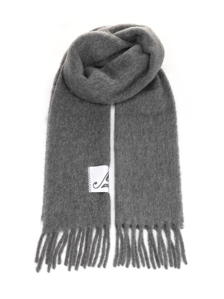 Marni Alpaca Scarf Scarves And Foulards - Grey | 39d808d89f704b5afc25fcc95c7469dff3ff8fd1