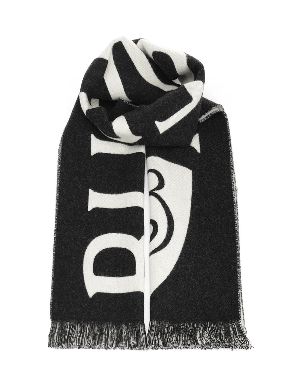 Burberry Wool Scarf Scarves And Foulards - Black | f352caaa30efdba0055acdf90a220fe8a69e0d7b