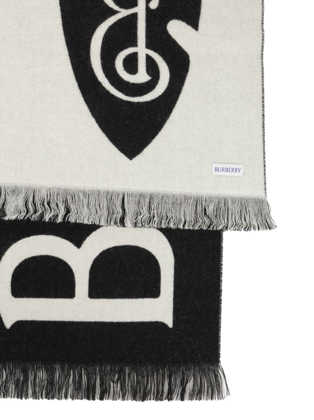 Burberry Wool Scarf Scarves And Foulards - Black | c9e772fc623bc7148bc9a646acdf1e65750e81c5