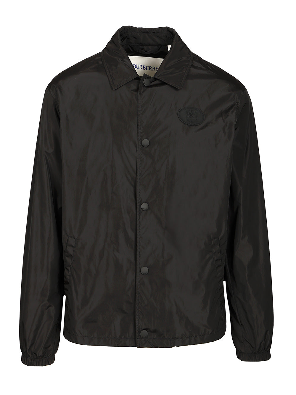 Burberry Burberry Knight Stamp Nylon Track Jacket Jackets - Black | a9ce57270d42b83c72166192eb3b50d237205b78