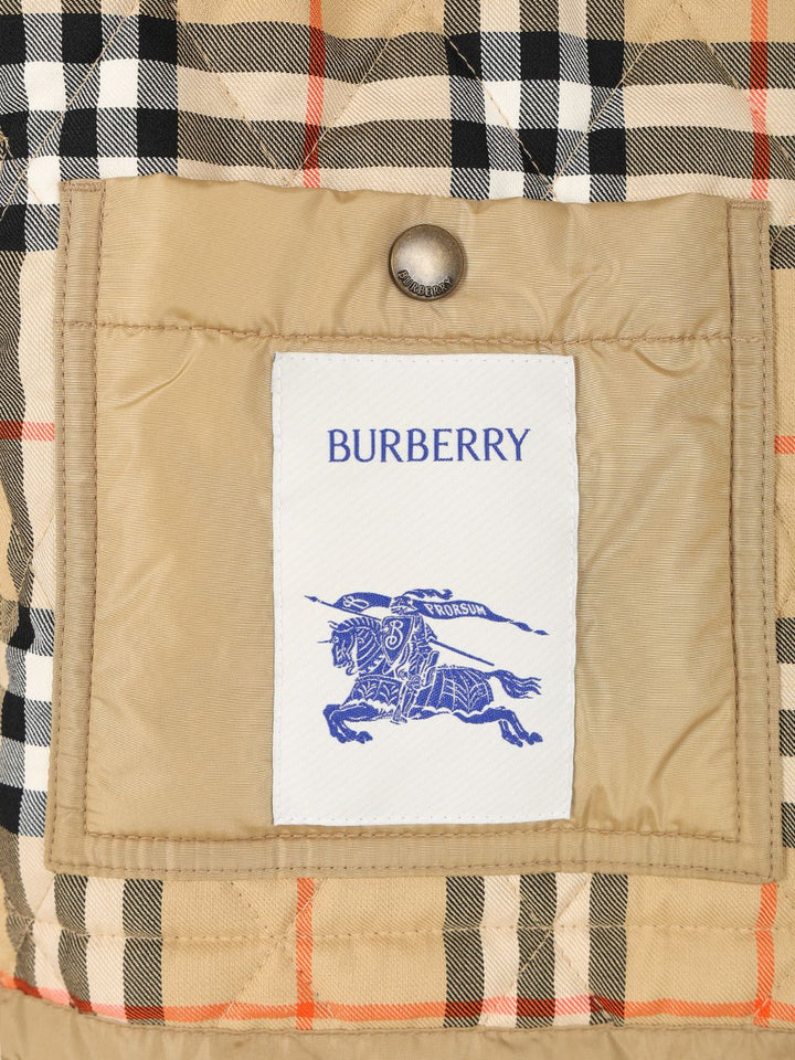 Burberry Cropped Jacket Jackets - Beige | bbd9d5a831cc8817e33d0e25a2949272e4d3cf83