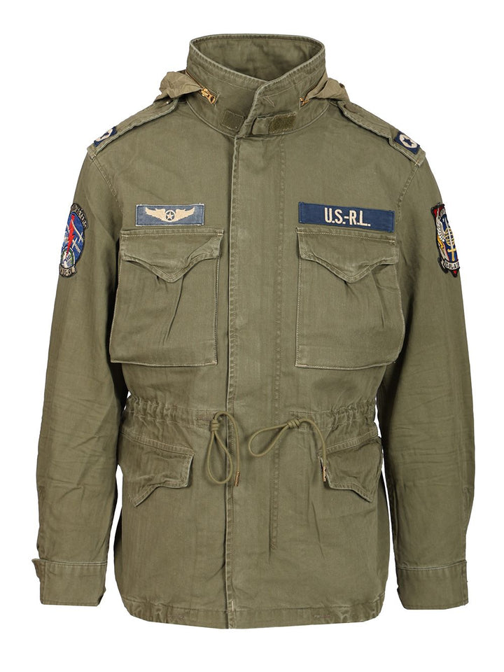Polo Ralph Lauren Cotton Jacket Jackets - Green | 35d6ce9ea02f6e1e9c7067a19f0b0206f5a860aa