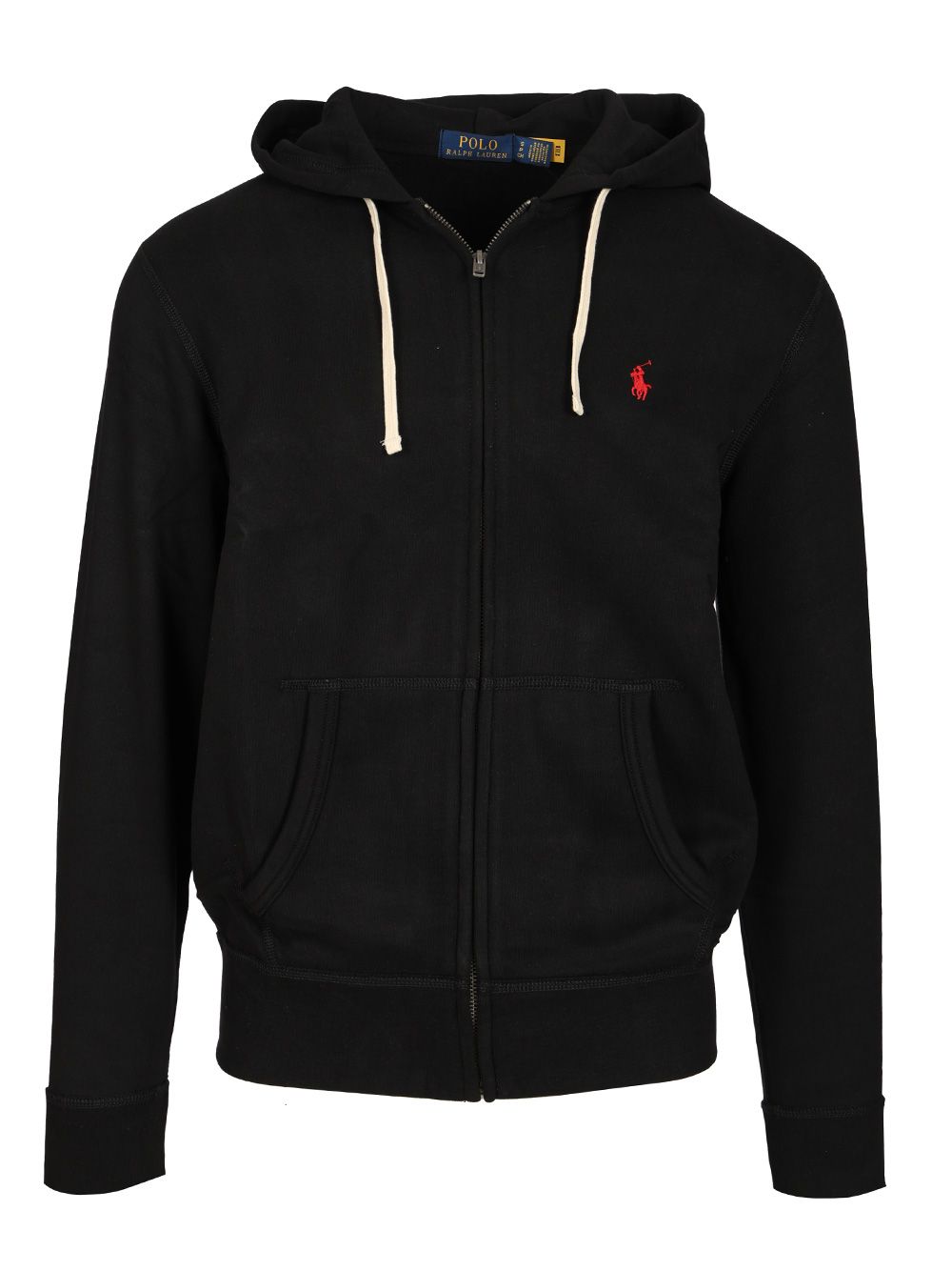 Polo Ralph Lauren Cotton Blend Hoodie Sweatshirts - Black | 3a26358d94492c9f4b183c2220f021922417df74