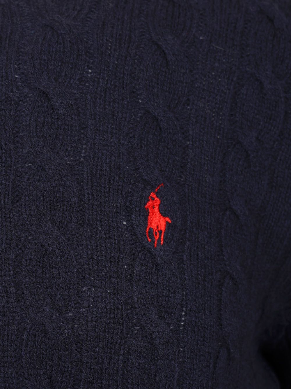 Polo Ralph Lauren Cable Knit Sweater Knitwear - Blue | 3175db1e0ff63b8a477e766daeeadc76865ba531