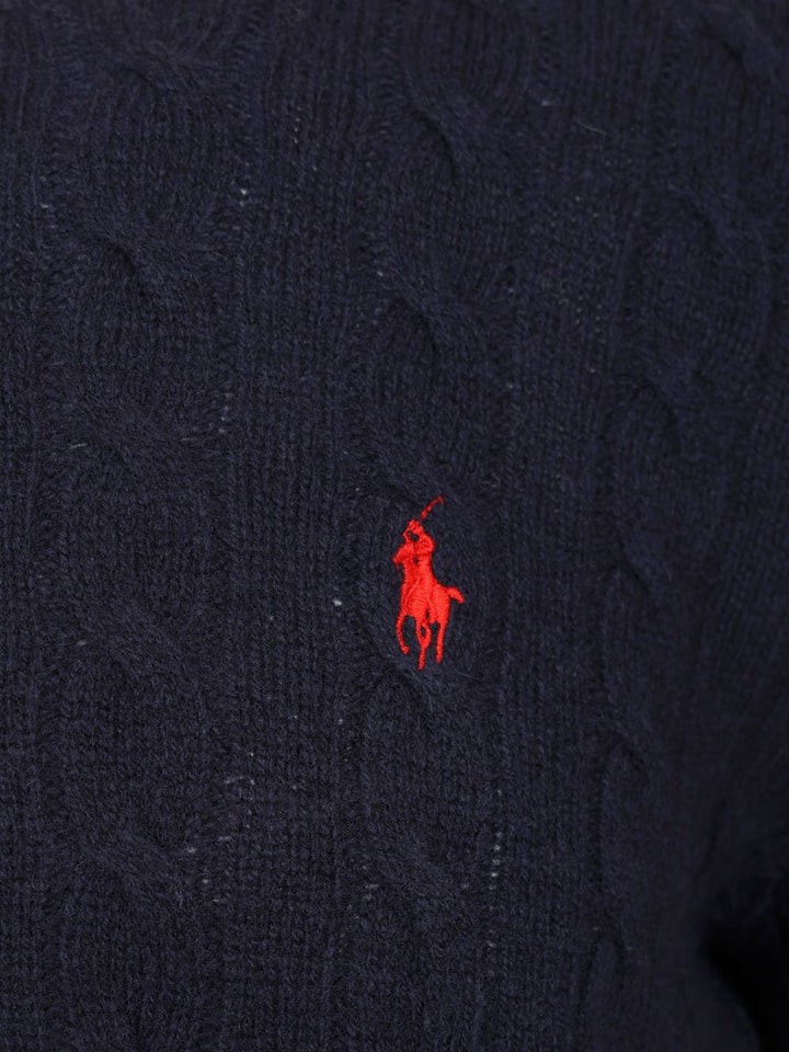 Polo Ralph Lauren Cable Knit Sweater Knitwear - Blue | 3175db1e0ff63b8a477e766daeeadc76865ba531