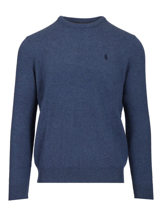 Wool Sweater Knitwear Blue