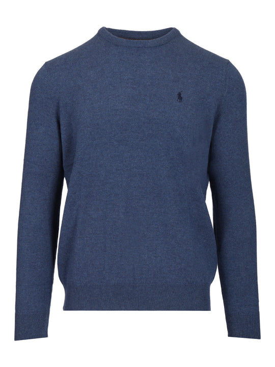Wool Sweater Knitwear Blue