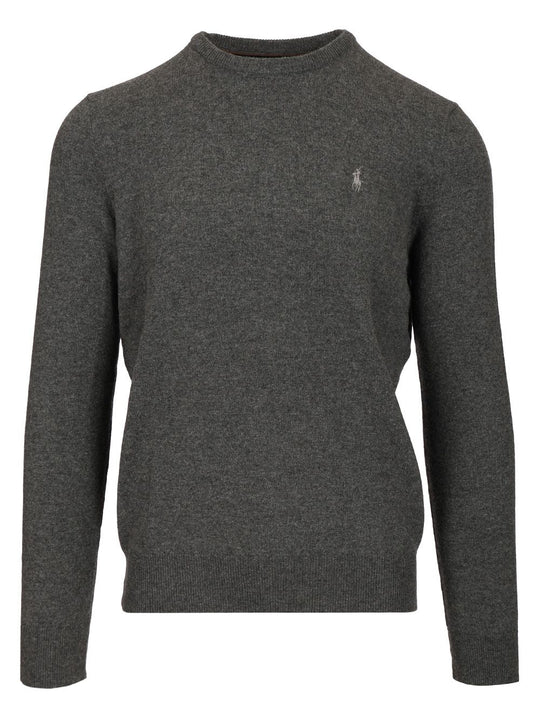Wool Sweater Knitwear Grey