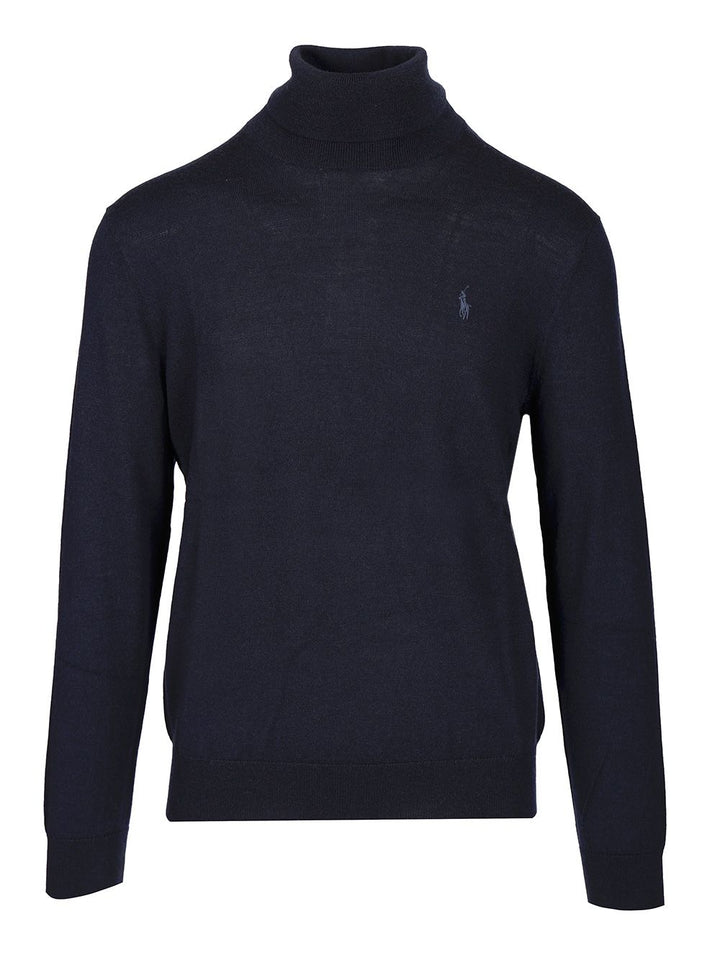 Polo Ralph Lauren Turtleneck Sweater Knitwear - Blue | 55e05bc584e854e9892b1befa308e7e2afd05ce7