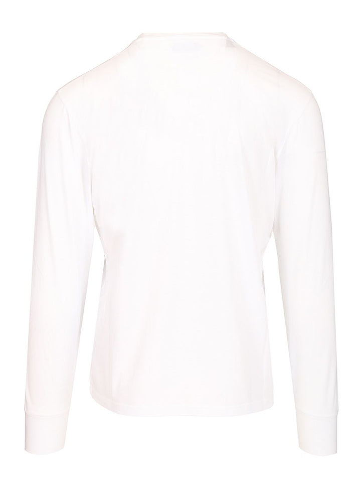 Tom Ford Long-Sleeved T-Shirt - White | cc0583605b5ce54b91641fdd00e697b5997e8f53
