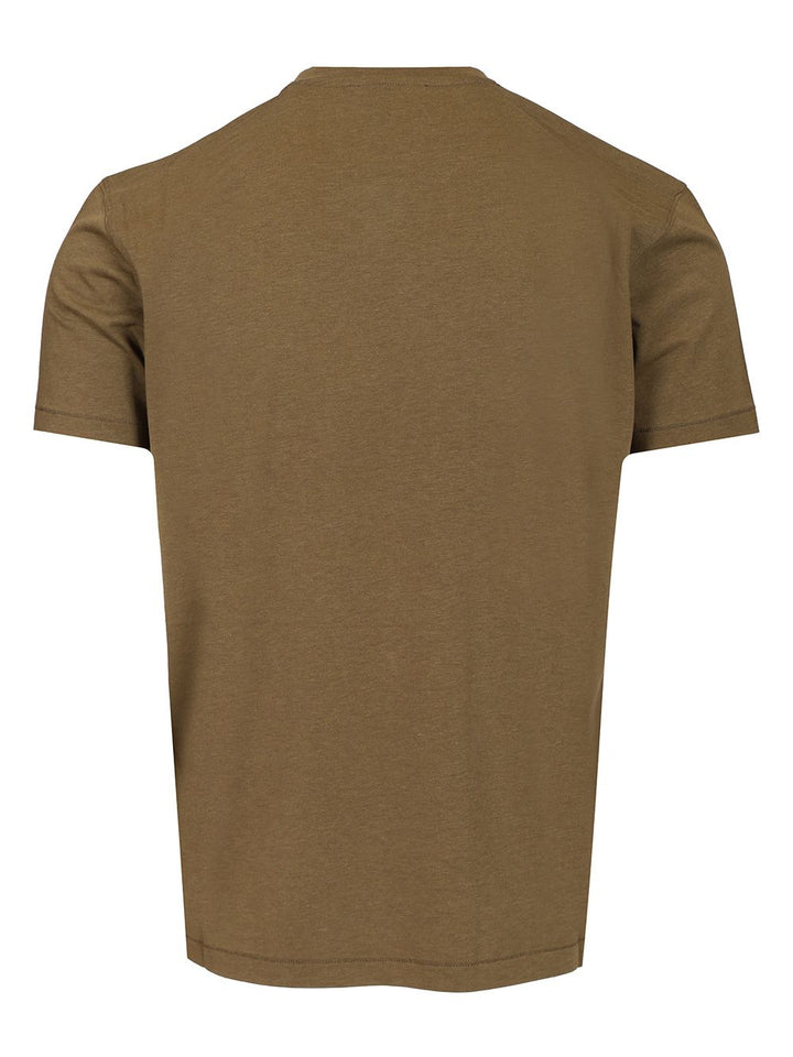 Tom Ford Crew Neck T-Shirt - Green | 0a24b3aedee8a95b81b33dc1595e1c4237e592ad