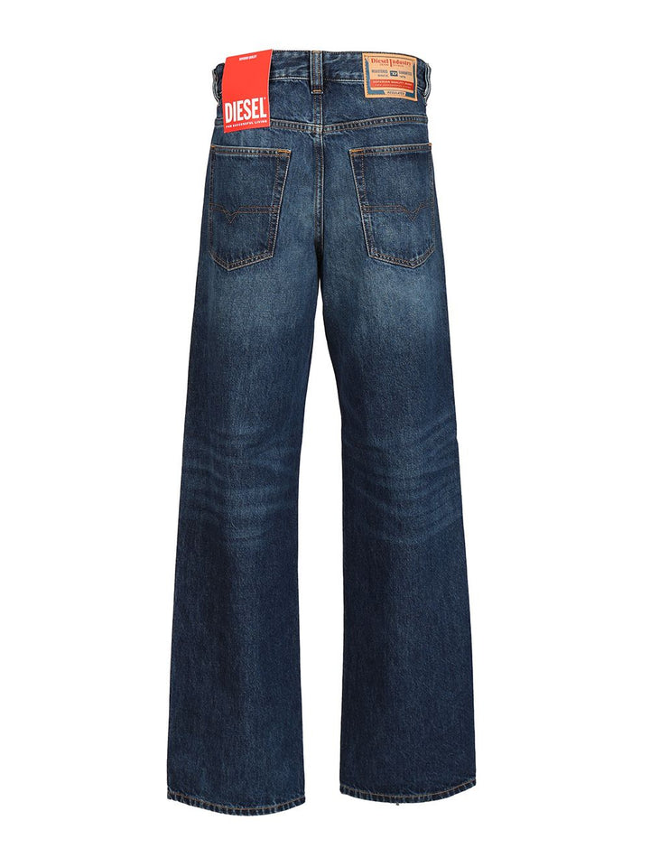 Diesel Relaxed Fit Jeans - Blue | 281d492ad743ecf8b01f395af639a3c101ce3c1d