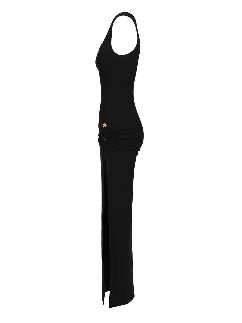 Versace Safety Pin Dresses - Black | a2efca402ce7c7bc27186ecb7cbbf2a1b061f73a