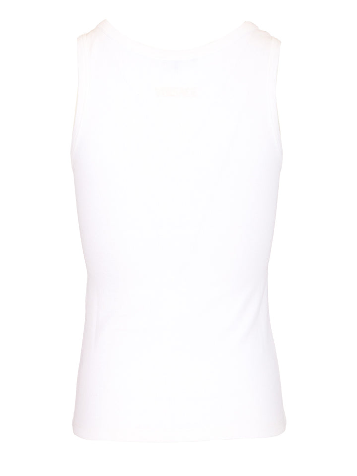 Versace Safety Pin Tops - White | 589f42da0dae1b6cbd3218d1da49cc04ed52bf30