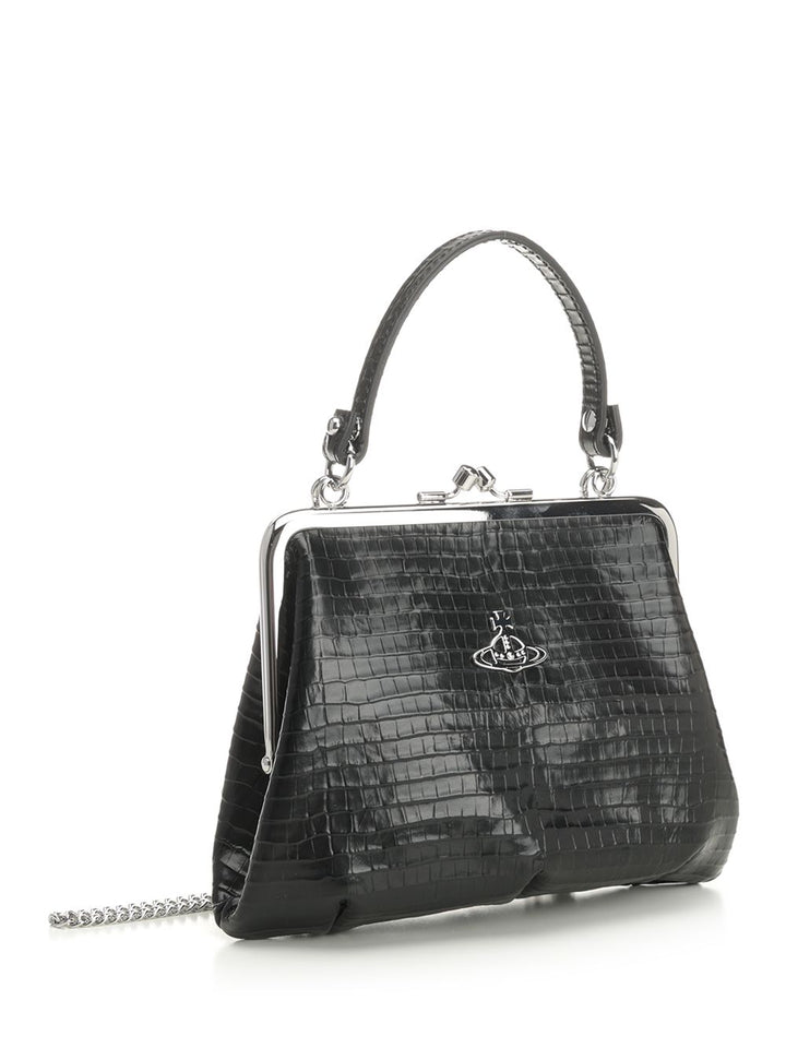 Vivienne Westwood Granny Frame Purse Handbags - Black | 8befcc4a9f088c218e216398610793eb5746cb15