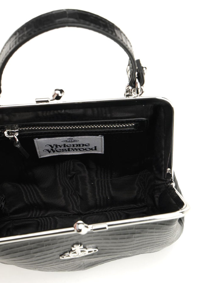 Vivienne Westwood Granny Frame Purse Handbags - Black | c437b0bf6b9507eddc179369737566fd7d605c78