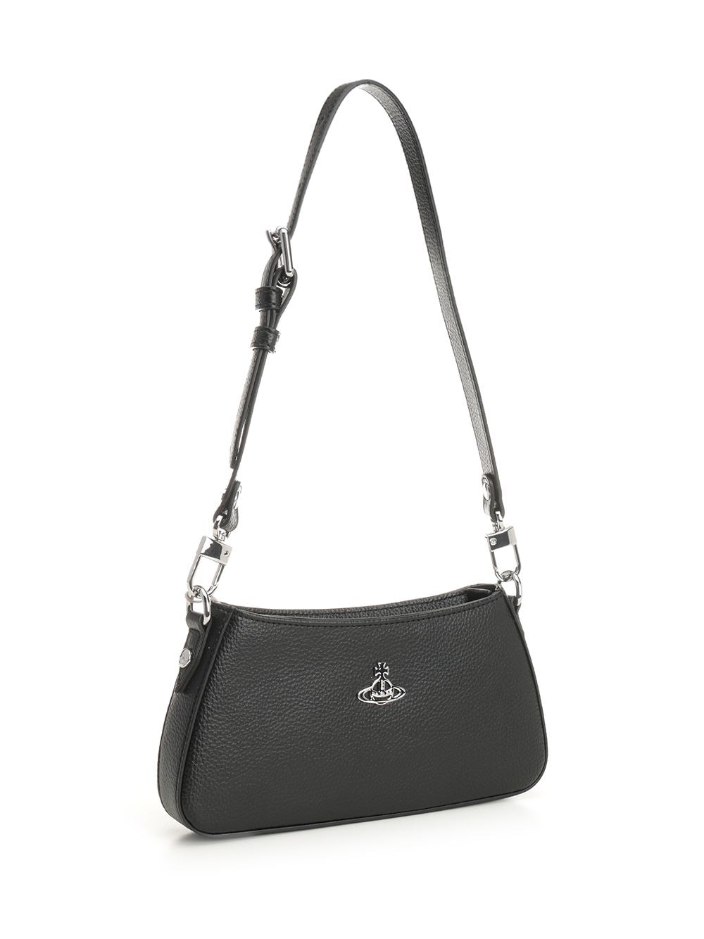 Vivienne Westwood Tasha Shoulder Bags - Black | b4f9ed0bd0d53084bed646330b337cb2e9a7eb4b