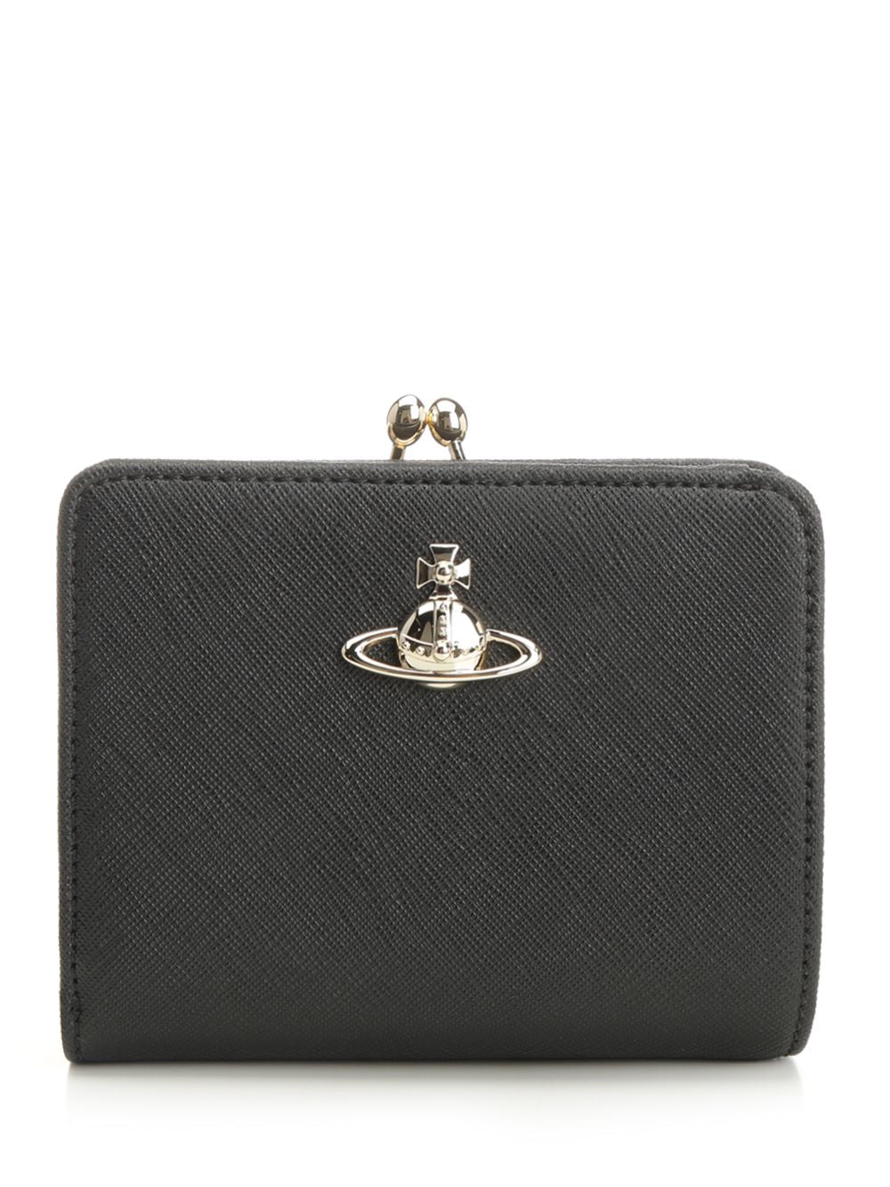 Vivienne Westwood Wallet With Snap Closure Wallets - Black | 0499c0ac3b96345af2779305d5b2e6724c027cd2