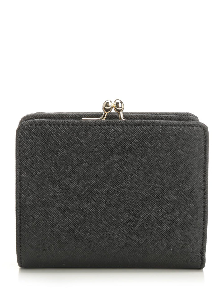Vivienne Westwood Wallet With Snap Closure Wallets - Black | b75ba988af4e55bc514f5def6ed374b5515ecad2