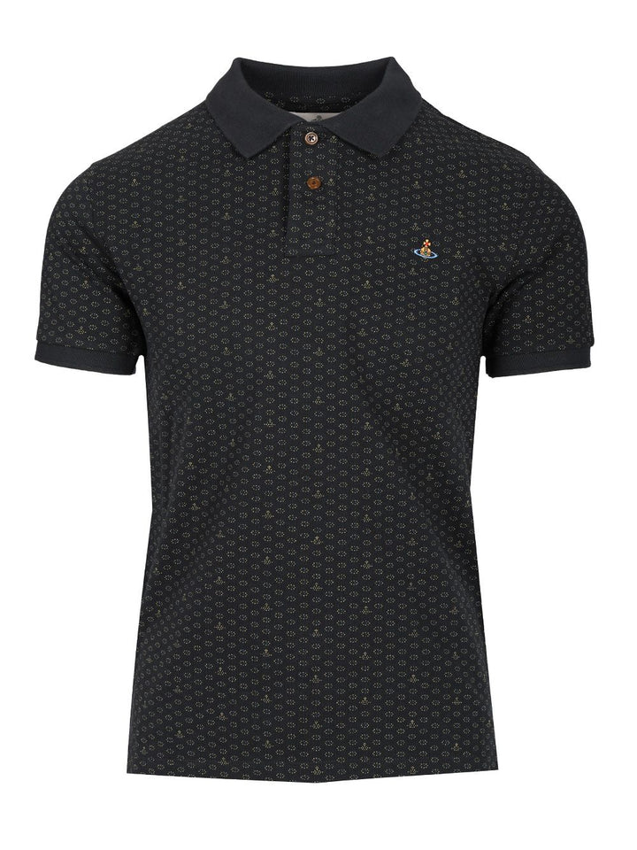 Vivienne Westwood Polka Dot Polo Polo shirt - Grey | 8d4b630a51262f070937effdb4970409c286ceb8