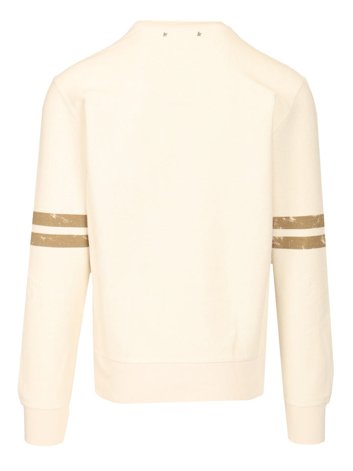 Golden Goose Deluxe Brand Cotton Sweatshirt Sweatshirts - Beige | e2cf305745fa201cc8a03b0e81a0e5a083cc7f7b