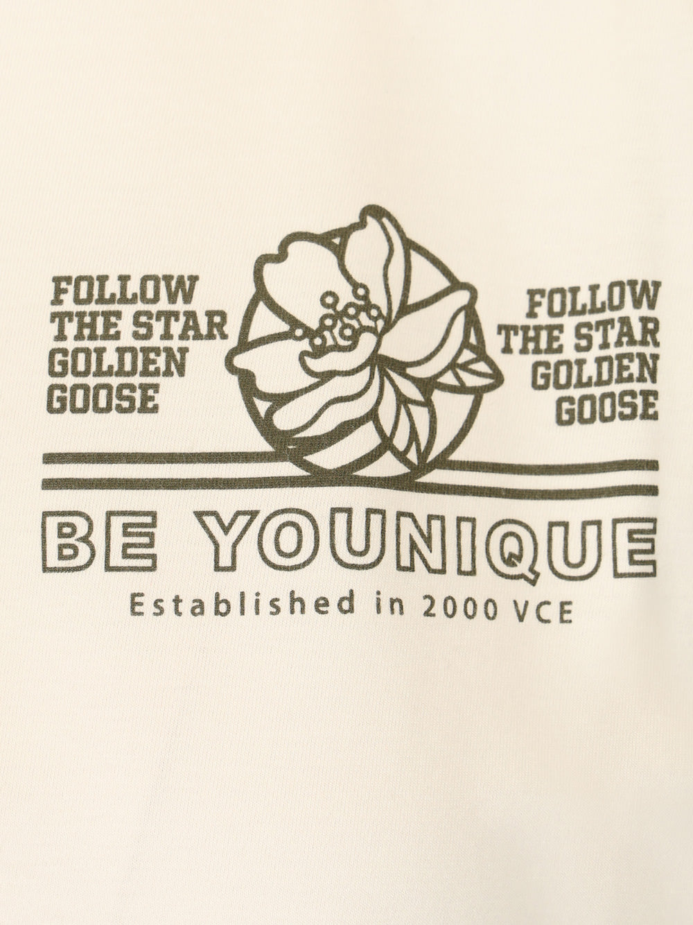 Golden Goose Deluxe Brand Cotton Jersey T-Shirt - White | 68799ec540b90737080f889ac5effb42f1813701