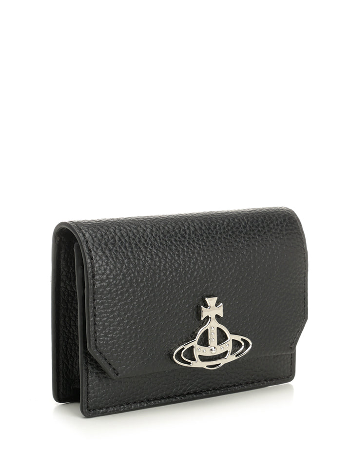 Vivienne Westwood Rectangular Card Holder Small leather goods - Black | 5560981d1cba0d497dfd8618605f55724c7eedbe