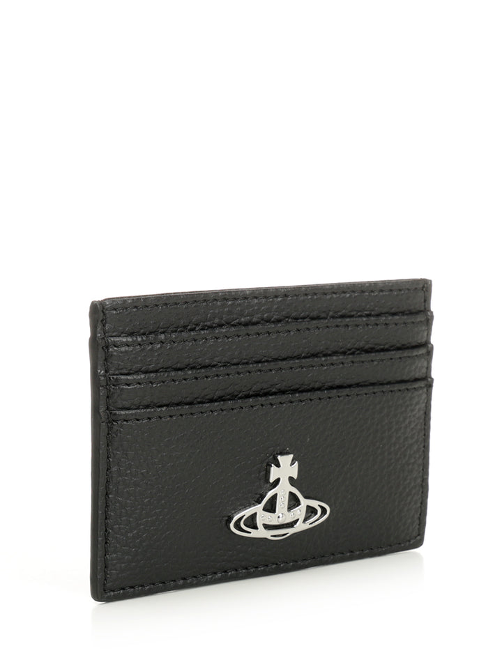 Vivienne Westwood Flat Small leather goods - Black | 766c072ba25e41b8ebcea2d101e34c68691fc7ec