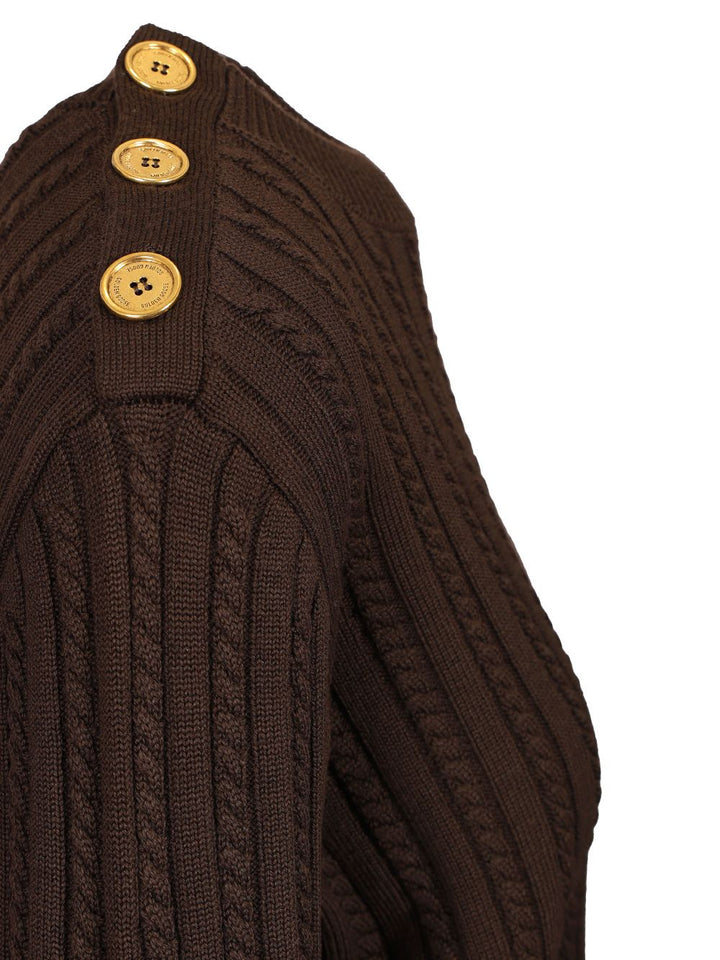 Golden Goose Deluxe Brand Cable-Knit Sweater Knitwear - Brown | de0ee8fcedbf8202f7a69d495c31856144d27745