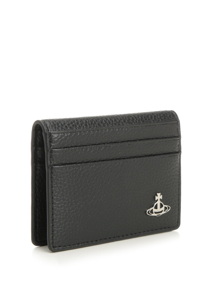 Vivienne Westwood Bi-Fold Card Holder Wallets - Black | 962f7bca7c0003cad2d17243138568a85b392f0b