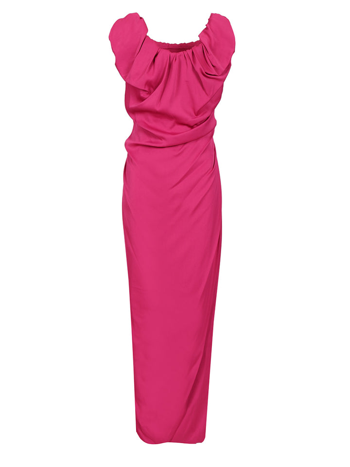 Vivienne Westwood Long Ginnie Amber Dresses - Violet | 54765ce0f5719f2746102d5b13e6132bee902283