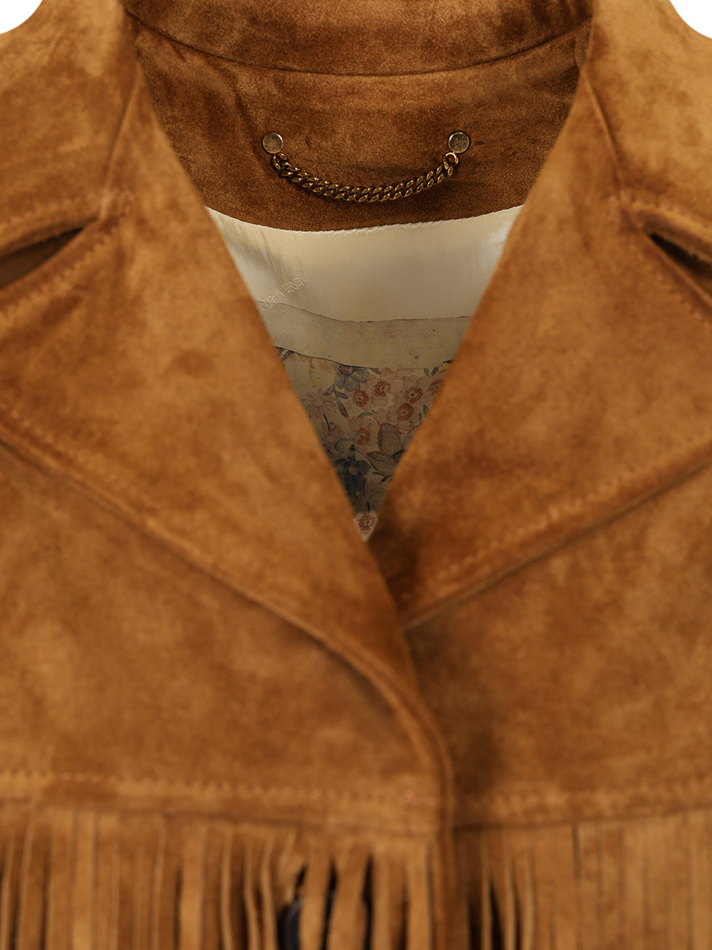 Golden Goose Deluxe Brand Suede Jacket With Fringes Jackets - Brown | d4474e4b6a93a9e3c476cce5aed595c0c388bcc9
