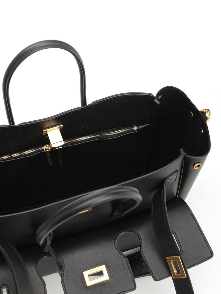 Balenciaga Carry All Bel Air Handbags - Black | 091f2c82e291c0de1b2eb9ae5c86e2ec9b8e3aad