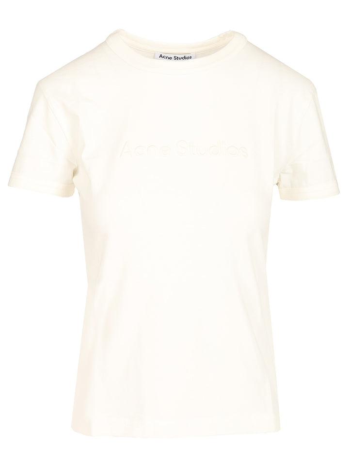 Acne Studios Organic Cotton T-Shirt - White | 35c0fd0b017aa1823a620e87b8800787a2500ee2