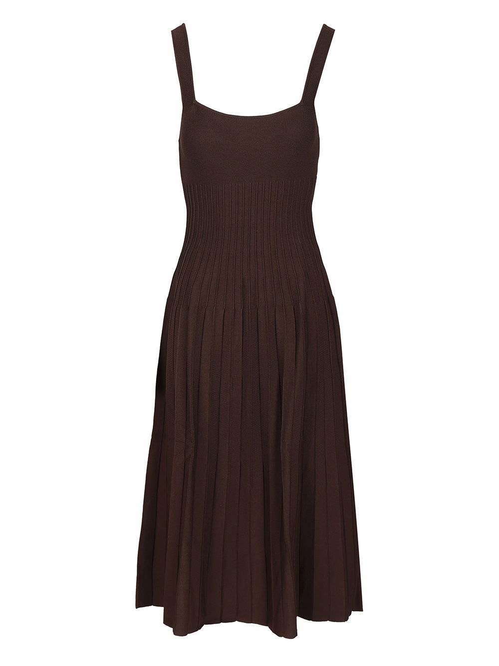 Staud Ellison Dresses - Brown | 60faac58f4686d388fea1ed8e8d762fb85bd1777