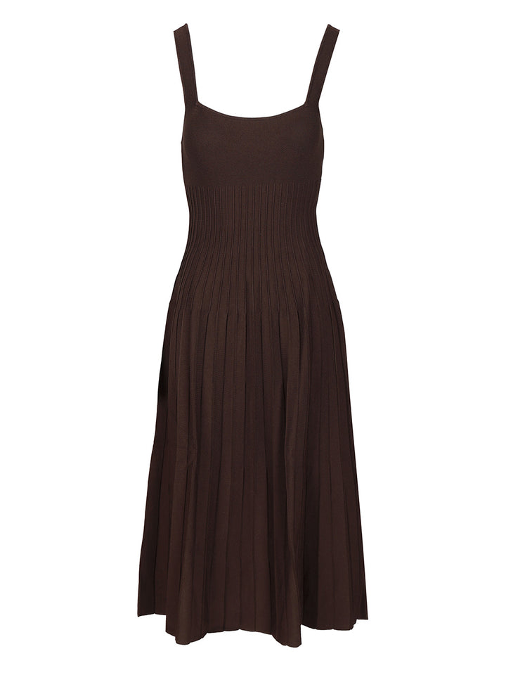 Staud Ellison Dresses - Brown | 60faac58f4686d388fea1ed8e8d762fb85bd1777