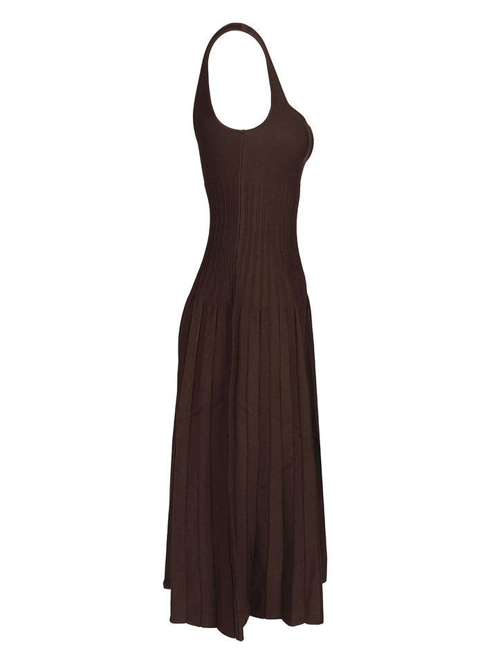 Staud Ellison Dresses - Brown | 6601946c986bc94cc7f6b77de6dbf5a735c14f34