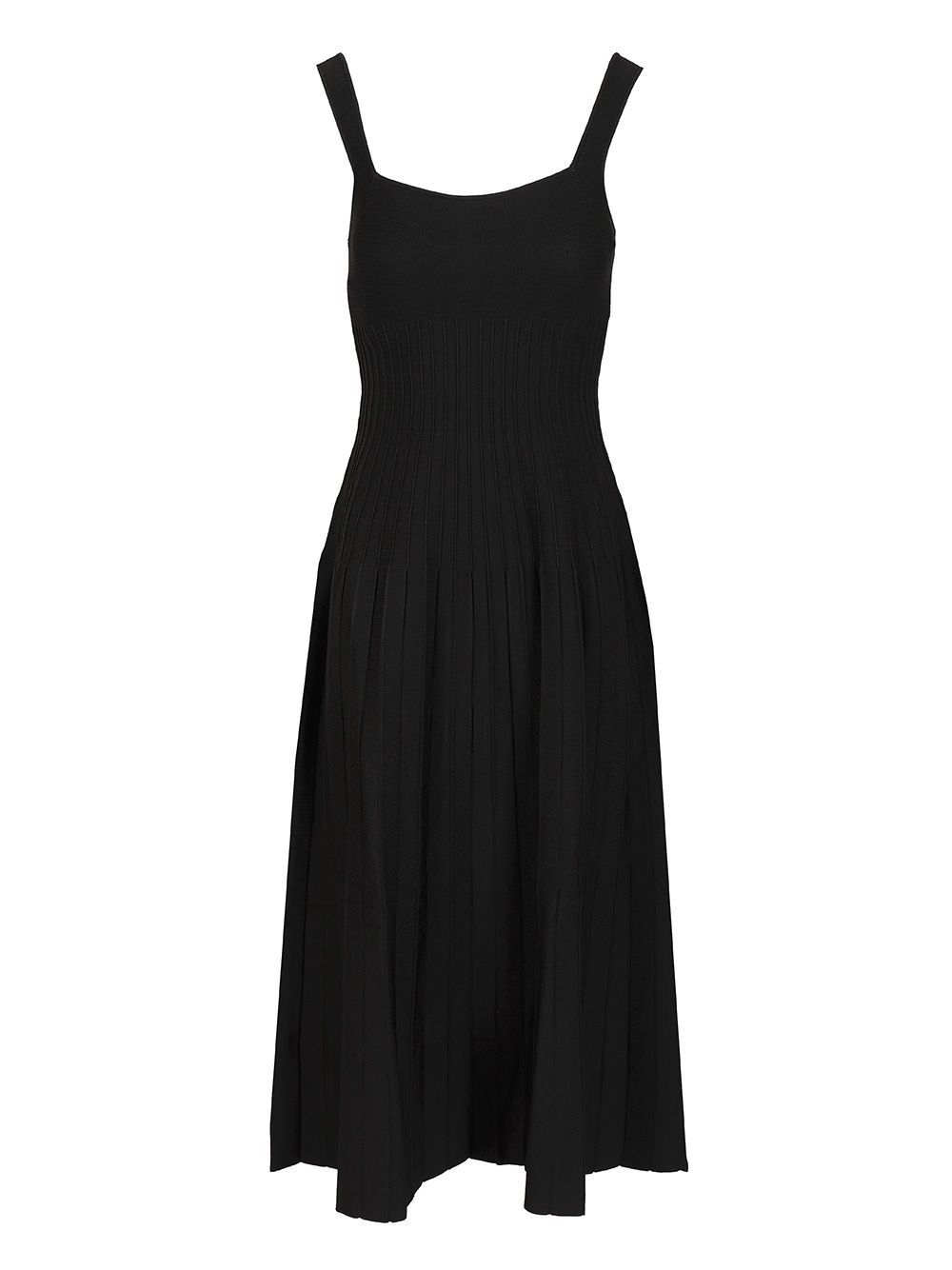 Staud Ellison Midi Dress Dresses - Black | 2f0b3e473a787dce49e042b87372adfcb55b71bc