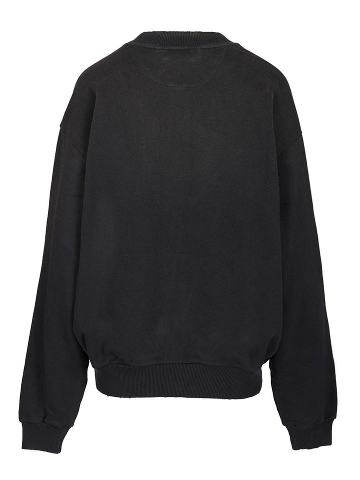 Acne Studios Zip-Up Cardigan Sweatshirts - Black | 67282b5dc05a415224ef538031f7fc46eee2f0f3