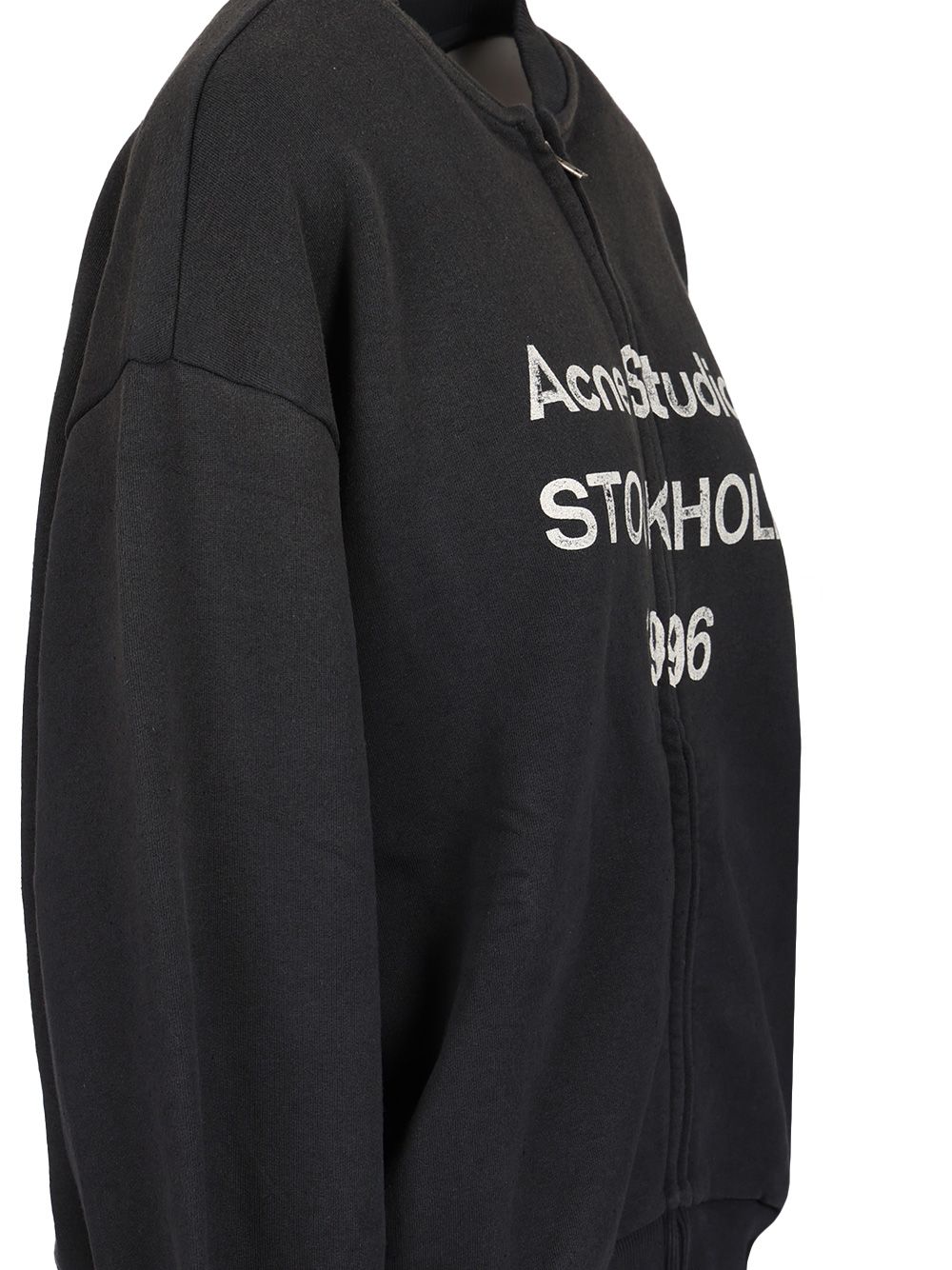 Acne Studios Zip-Up Cardigan Sweatshirts - Black | d1901c2e92376d655c73a890422467c02cec432b
