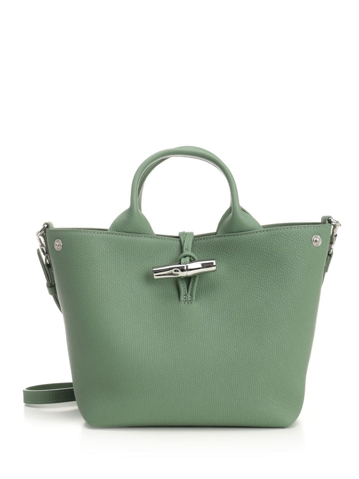 Longchamp Paris Le Roseau Handbags - Green | 636e1d802e2a6898fd73d20392844c6f88ea647d
