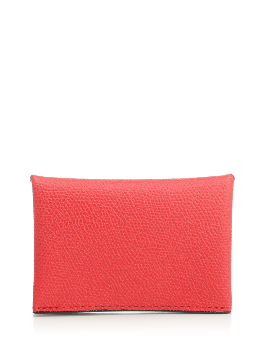 Valextra Button Card Holder Wallets - Red | 2164ec3970c98c98216107ea6059c21f9e746174