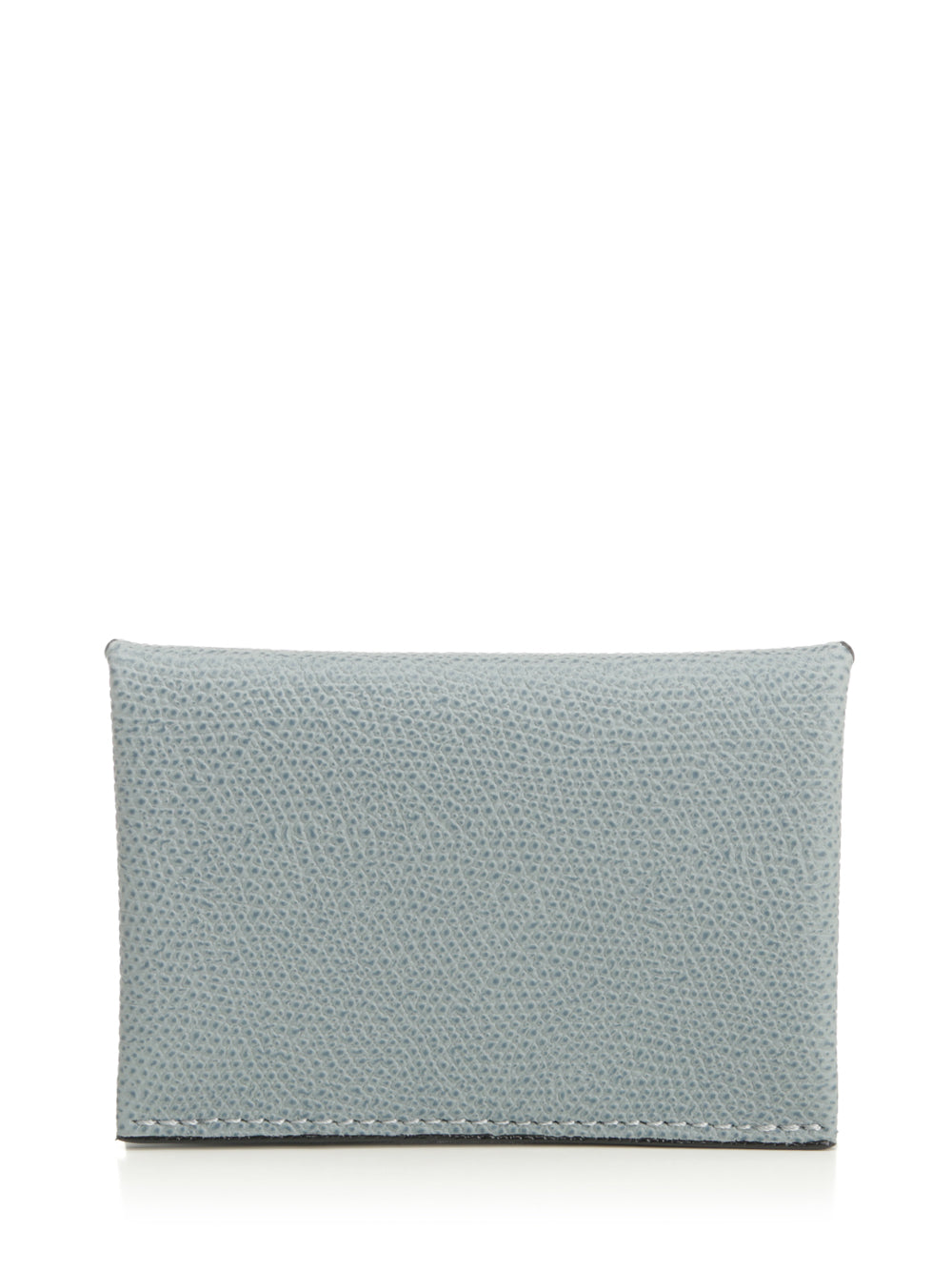 Valextra Button Card Holder Wallets - Light blue | 9e38093bfbbdceb38bb3e85fdf3f910f0dfc4e16